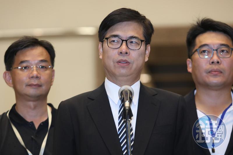 基層警員上網抱怨颱風假出勤沒加班費領，市長陳其邁承諾全力爭取。（本刊資料照）