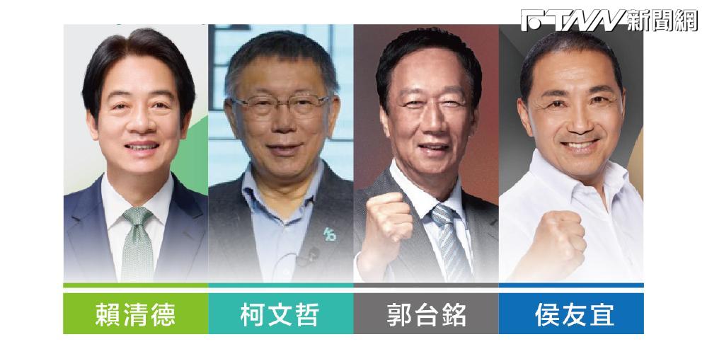 最新民調／搭檔賴佩霞反助「郭柯合」？　與賴清德有一拚之力