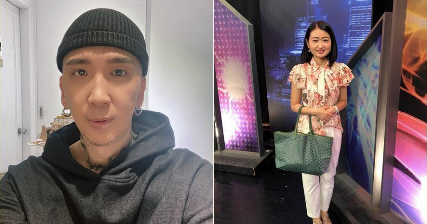 作家H（左）要眼科醫師黃宥嘉不要再霸凌他和女友，更點名《新聞挖挖哇》團隊是共犯。（圖／翻攝自作家H與黃宥嘉臉書）