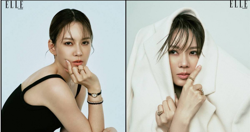 Melody登上《ELLE ACCESSORIES》秋冬號封面。（圖／ELLE）