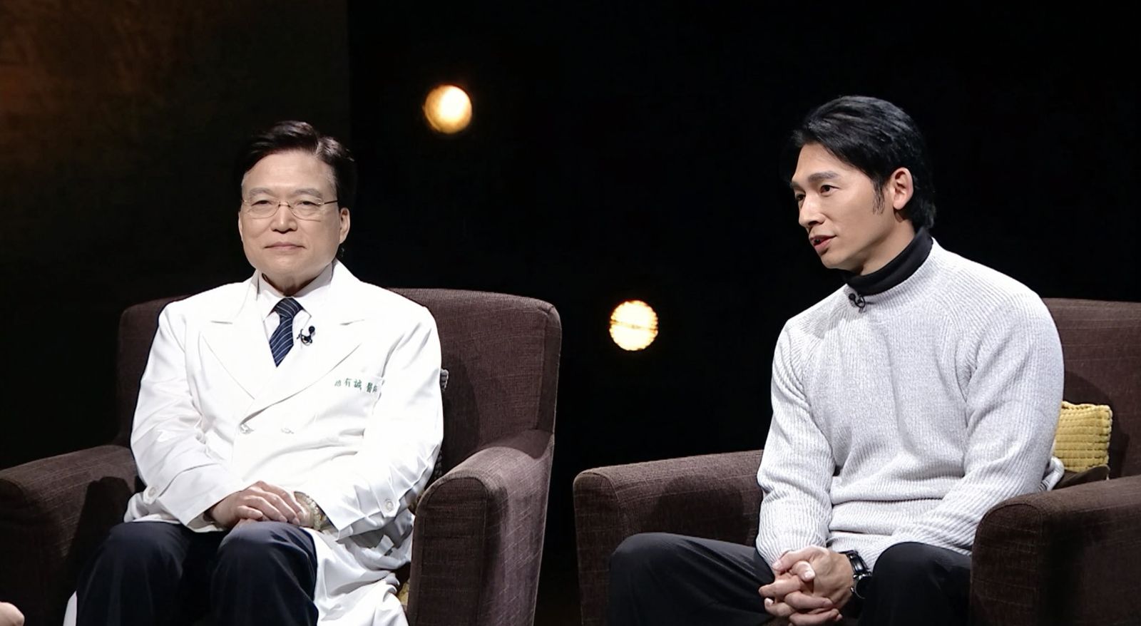 温昇豪飾演慈濟醫院趙院長。（大愛）