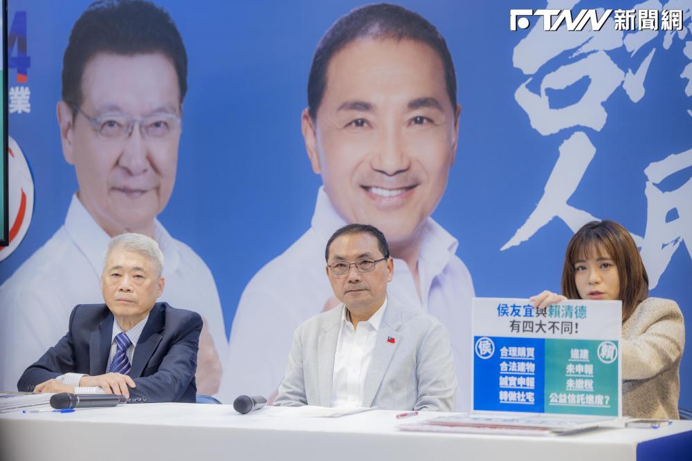 名節被毀比辯論會更嚴重！　侯友宜怒批「看不起民進黨垃圾步」，針對抹黑都提告