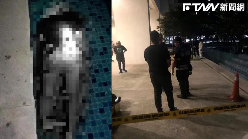 毒蟲23樓狠推女友，女子當場死亡。（圖／翻攝畫面）