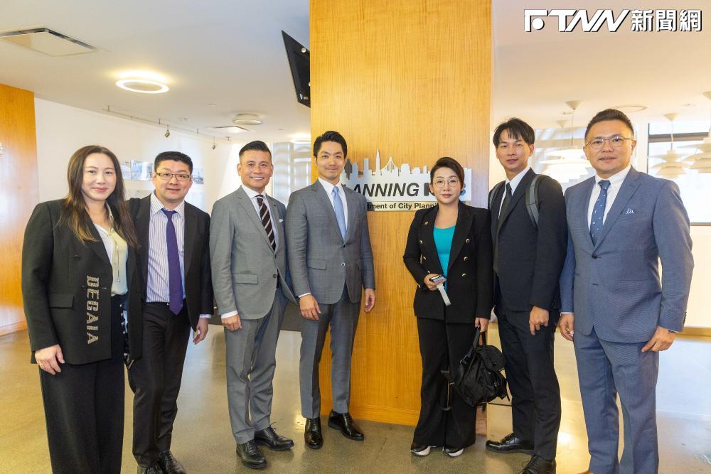 台北市長蔣萬安率團訪美（圖／市府提供）