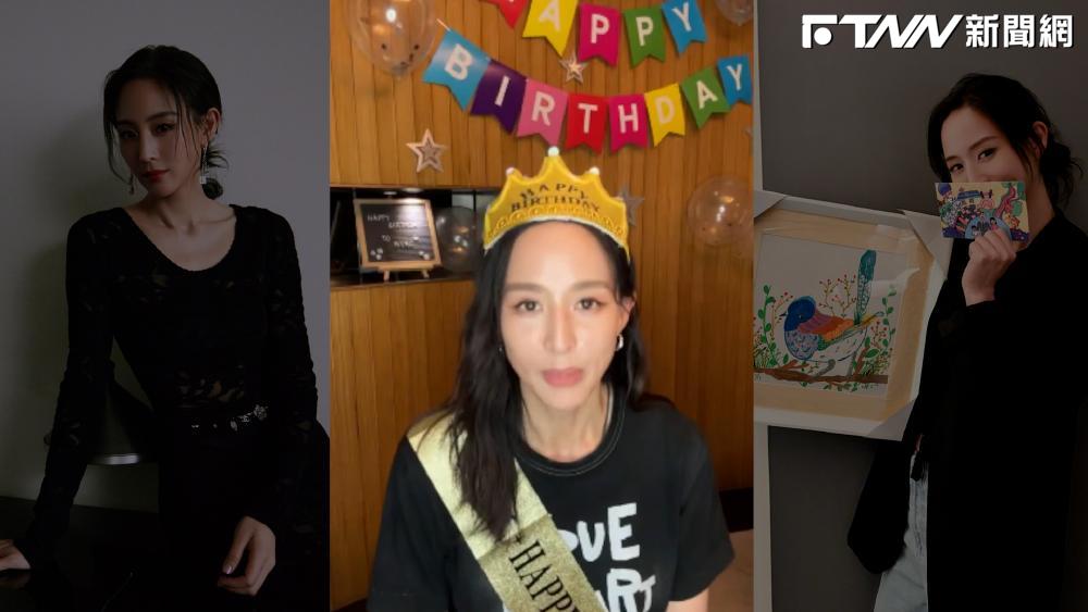 張鈞甯生日前開直播與粉絲互動。（圖／微博：張鈞甯）