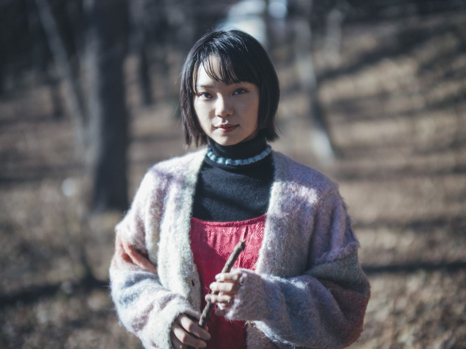 黑澤清認為，演員古川琴音的眼神有種令人捉摸不定的神祕感。（天馬行空提供）