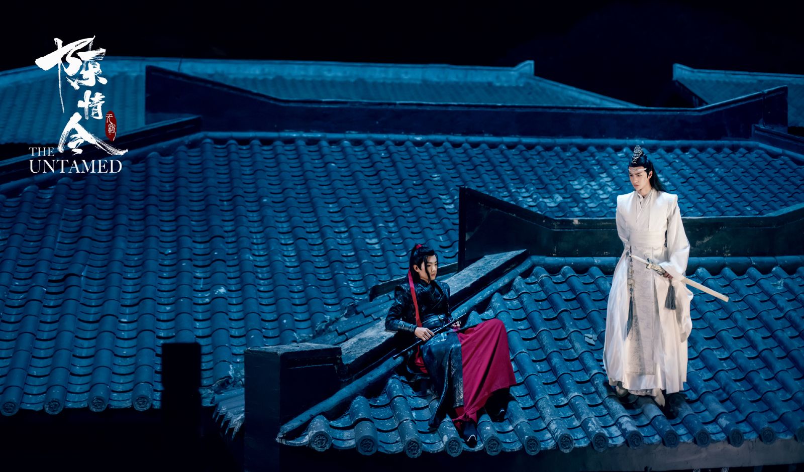 肖戰在2019年藉《陳情令》一舉躍升頂流。（翻攝陳情令微博）