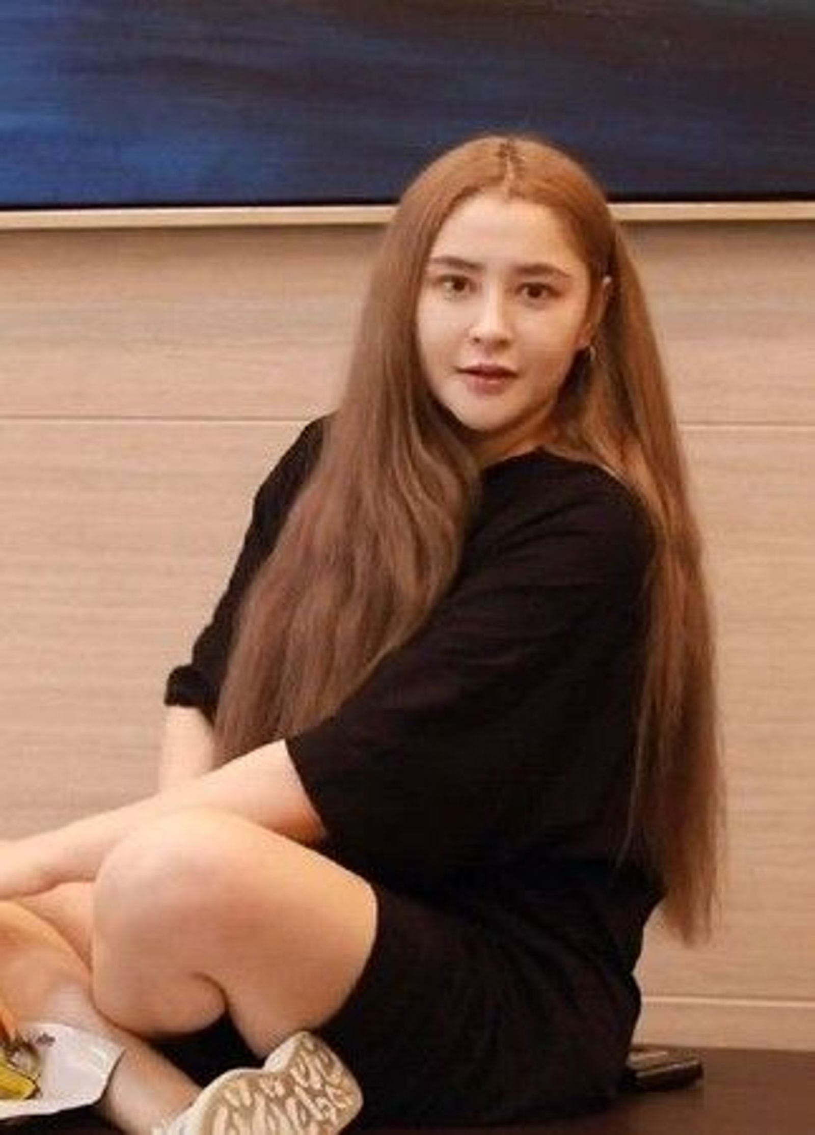 李心艾過去曾暴肥20公斤，花4個月時間極速瘦身。（翻攝李心艾微博）