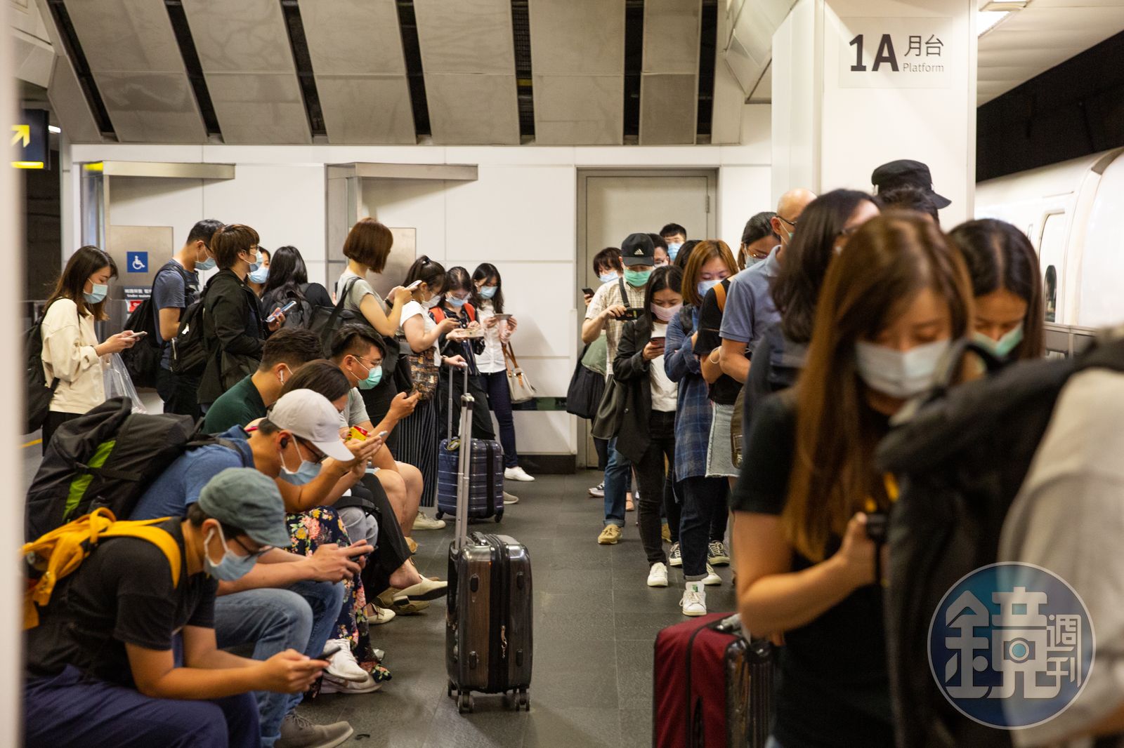 高鐵春節運量高峰預計落在大年初三、初四，約有34.3萬乘客。（本刊資料照）
