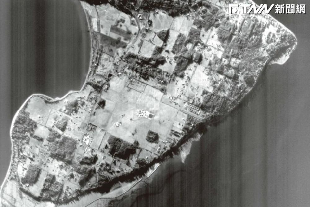 6U立方衛星「旺來」入軌後，經過近3個月的操作，已完成50次取像，並成功下載、解析。圖為旺來衛星取像華盛頓州卡馬諾島。（圖／國家太空中心）