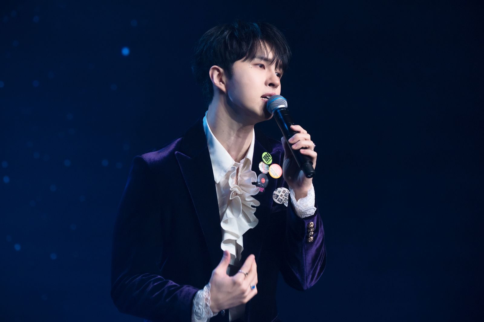 VIXX成員KEN在個人粉絲演唱會演唱多首中文歌曲。（ON INN ASIA提供）