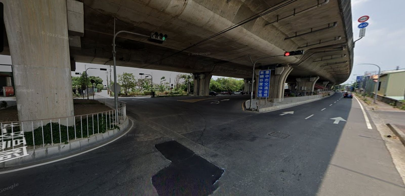 台中市停車管理處豐原拖吊場查獲採購弊案。（翻攝自Google Maps）
