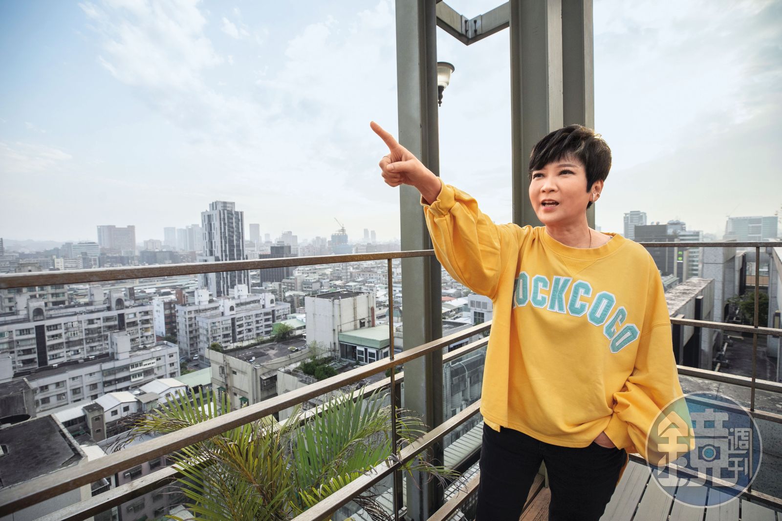 李蜀芳將股市獲利收割後，與建商合作在台南買地，眼光相當精準。