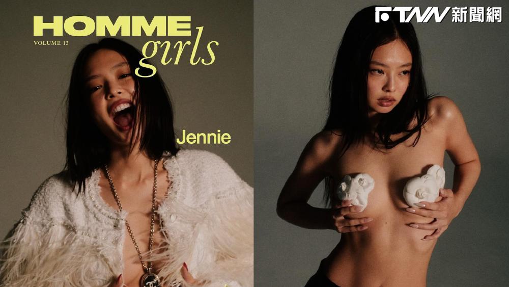 Jennie拍攝挑戰出道最大尺度。（圖／IG：jennierubyjane）