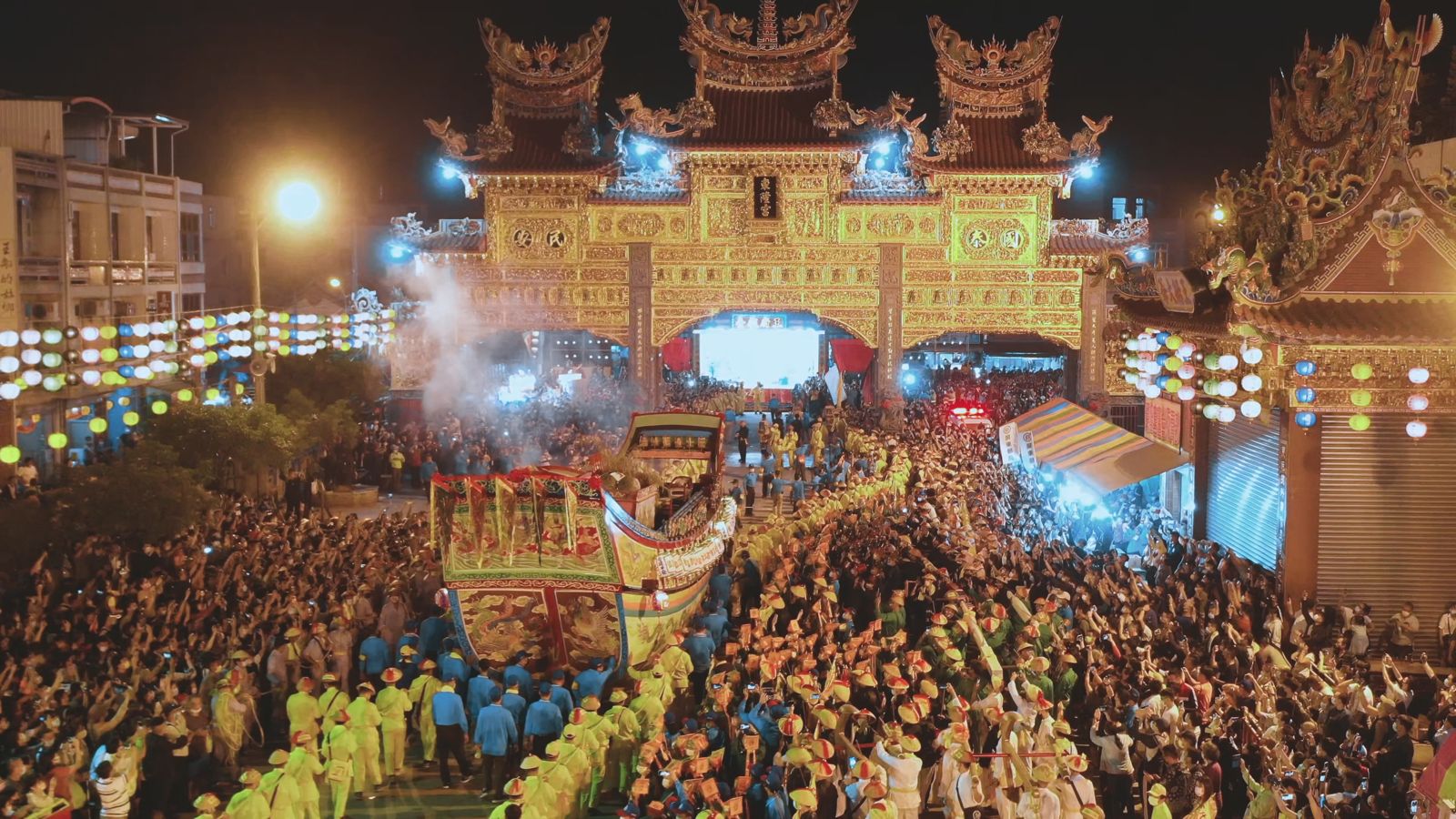 東港迎王平安祭典持續200多年，至今仍遵循清朝古禮舉行，為宗國家級重要民俗文化資產。（東港東隆宮提供）