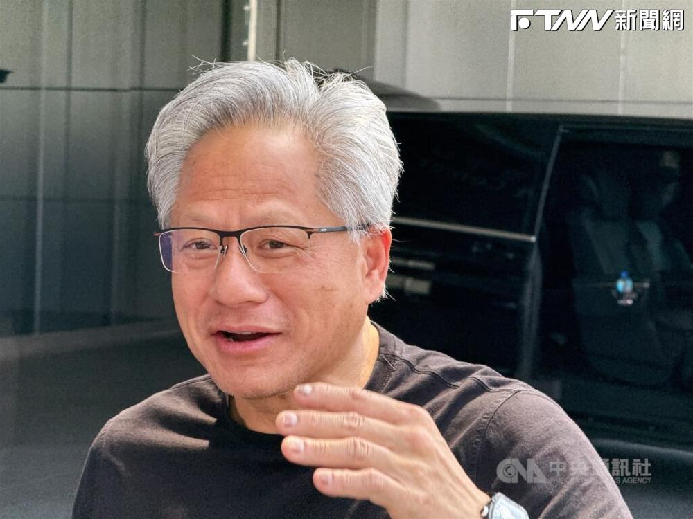 圖為輝達（NVIDIA）執行長黃仁勳。（圖／中央社）