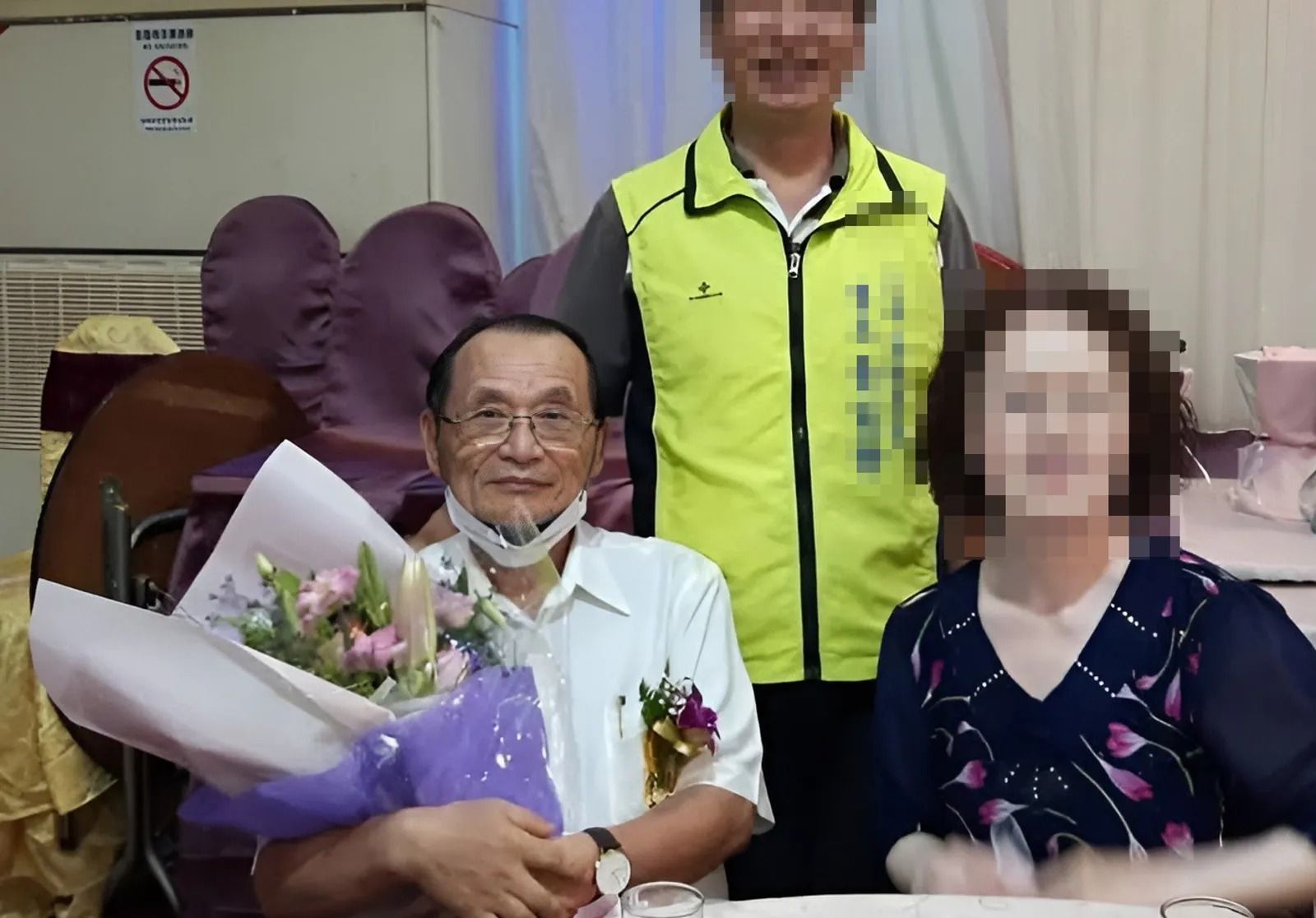 三峽車禍肇事駕駛老翁傷重不治，後續賠償問題引發關注。（翻攝畫面）