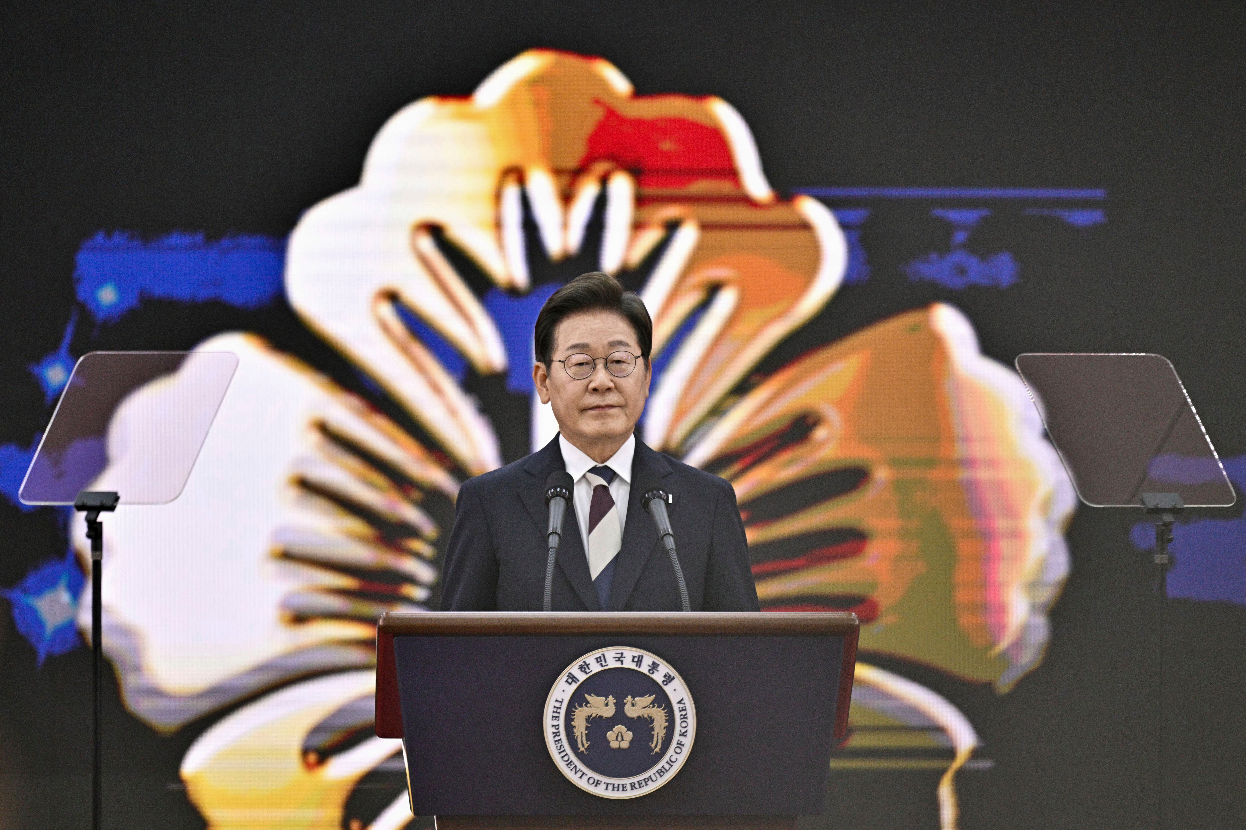 中國國家習近平今（10）日上午也與李在明首度通話。（圖／美聯社）