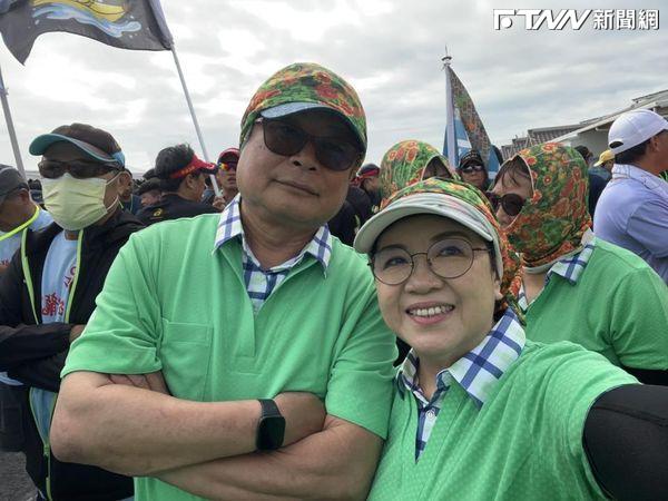 行政院南部聯合服務中心副執行長陳慧玲與丈夫蔡燈財，涉嫌詐領助理費，今（11）日上午遭澎湖地院裁定羈押禁見。（圖/取自陳慧玲臉書）