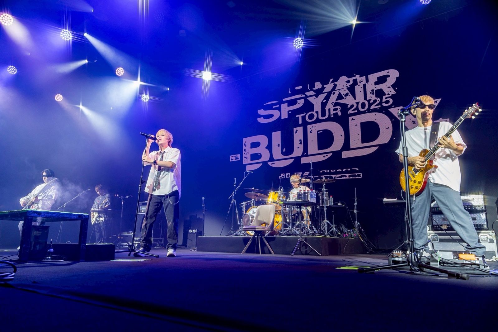 日本搖滾樂團SPYAIR承諾一定會再回來開唱。（梵思娛樂提供）