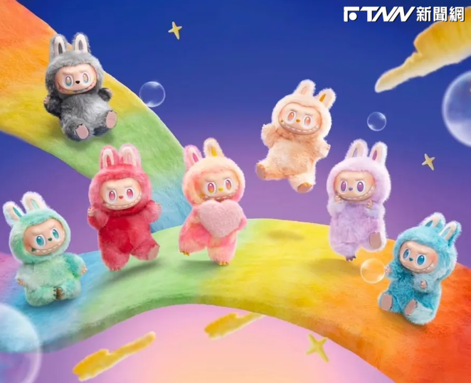 泡泡瑪特推出的Labubu在中國大受歡迎。（圖／POPMART）