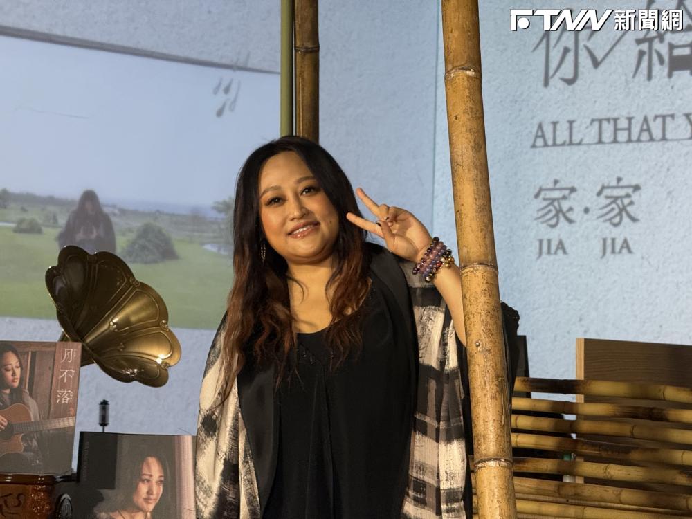 五月天瑪莎現身站台家家記者會。（圖／記者吳雨婕攝）