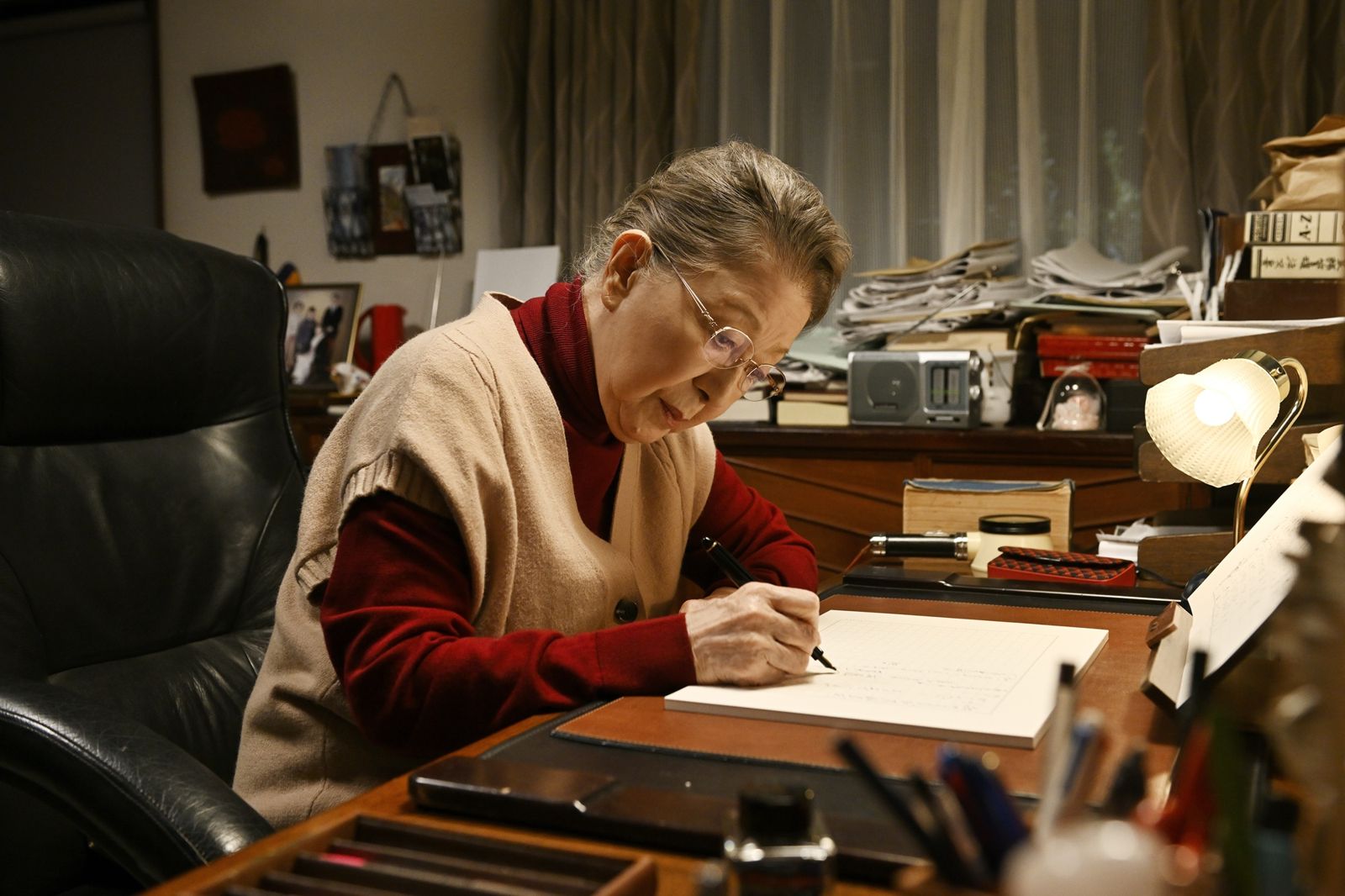 草笛光子是日本電影圈首位以90歲高齡擔綱主演的演員。（車庫娛樂提供）